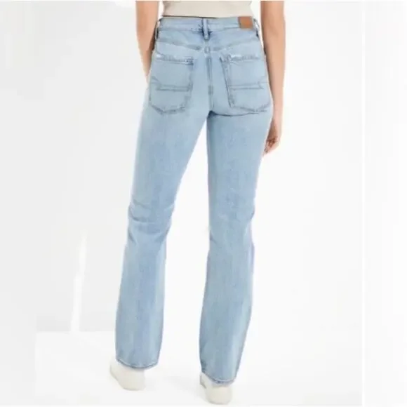 American Eagle Outfitters Light Blue Boot Cut Jeans - Picture 4 of 12